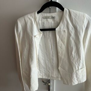 Linen blazer cropped purchased in Paris